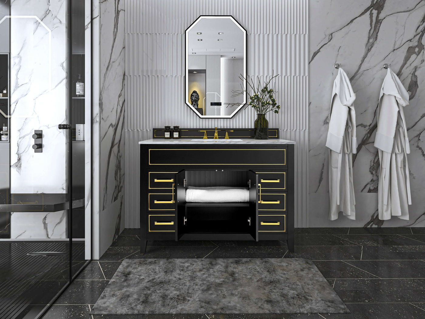 Aspen 48" Bath Vanity Set by Ancerre Designs