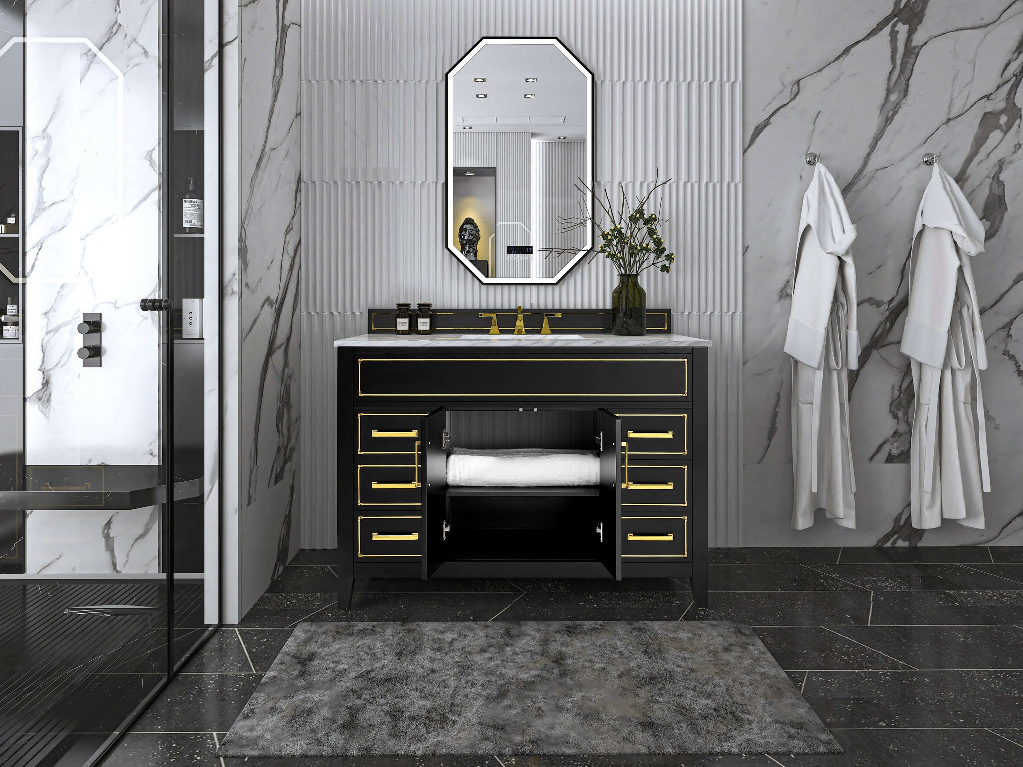 Aspen 48" Bath Vanity Set by Ancerre Designs