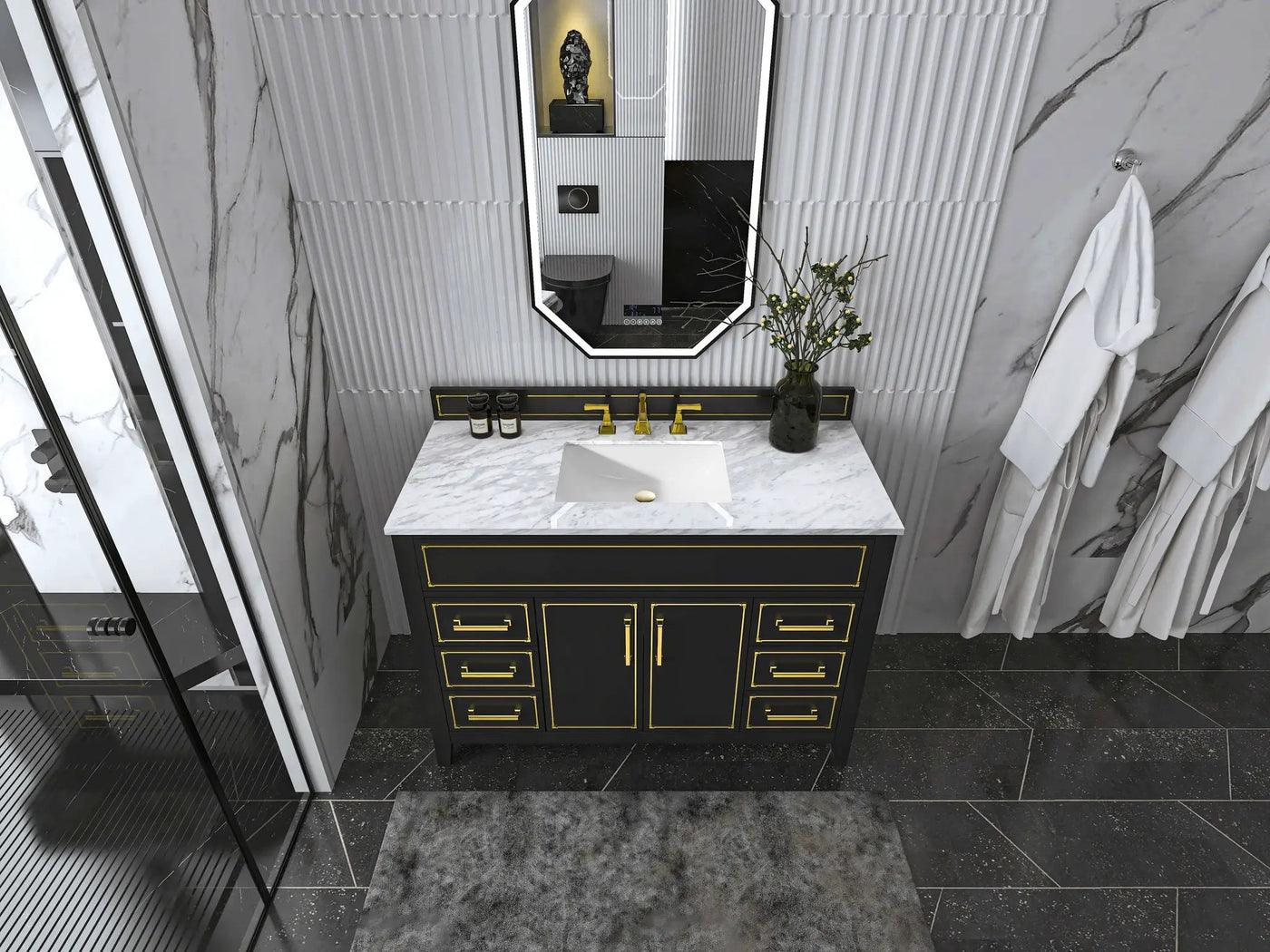 Aspen 48" Bath Vanity Set by Ancerre Designs