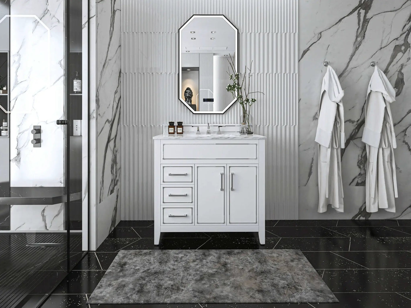 Aspen 36" Bath Vanity Set by Ancerre Designs