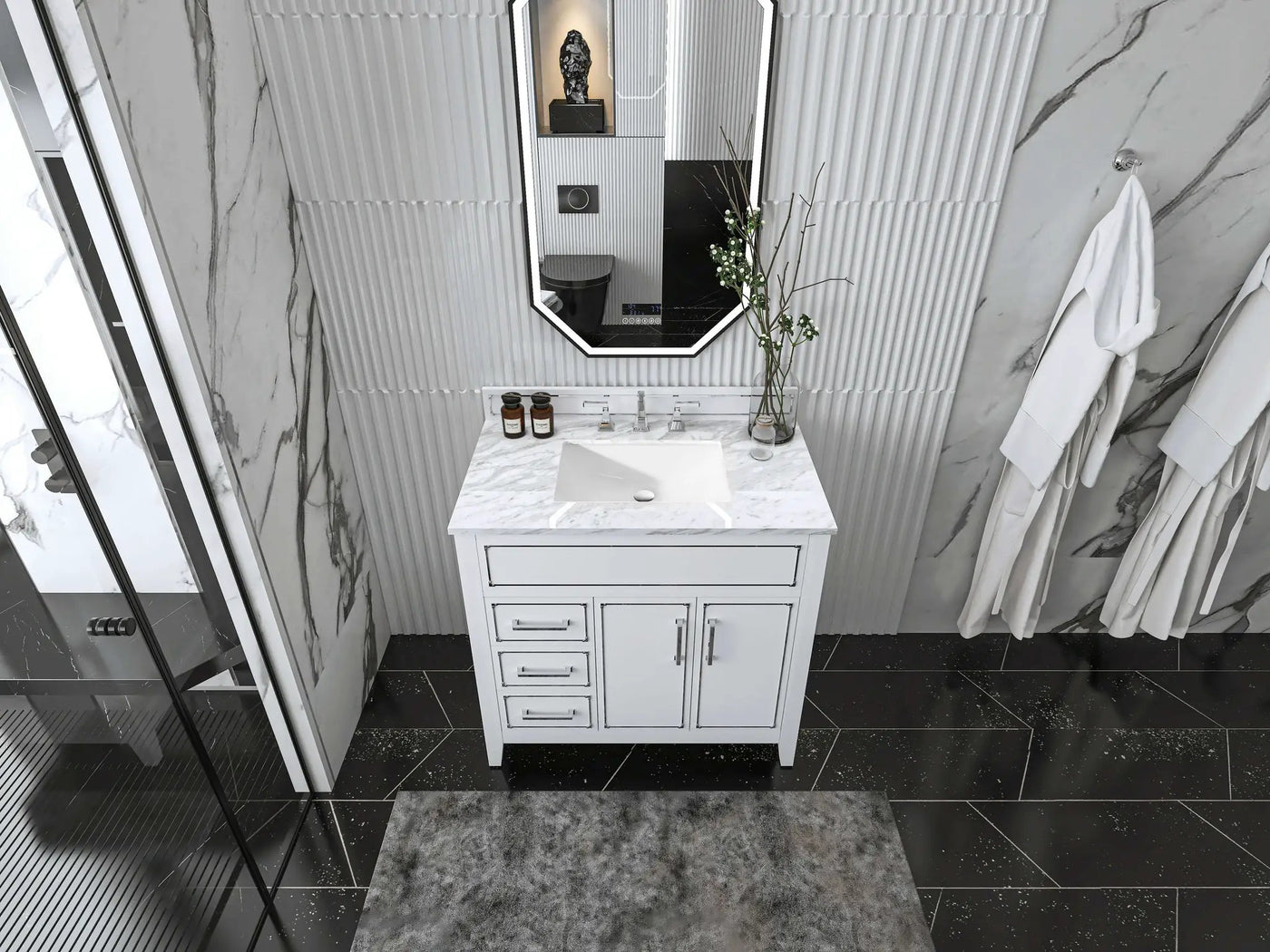 Aspen 36" Bath Vanity Set by Ancerre Designs