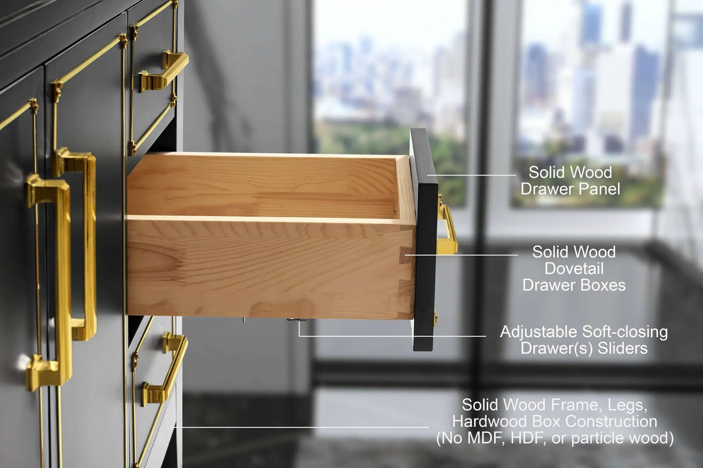 Aspen 60" Bath Vanity Set by Ancerre Designs