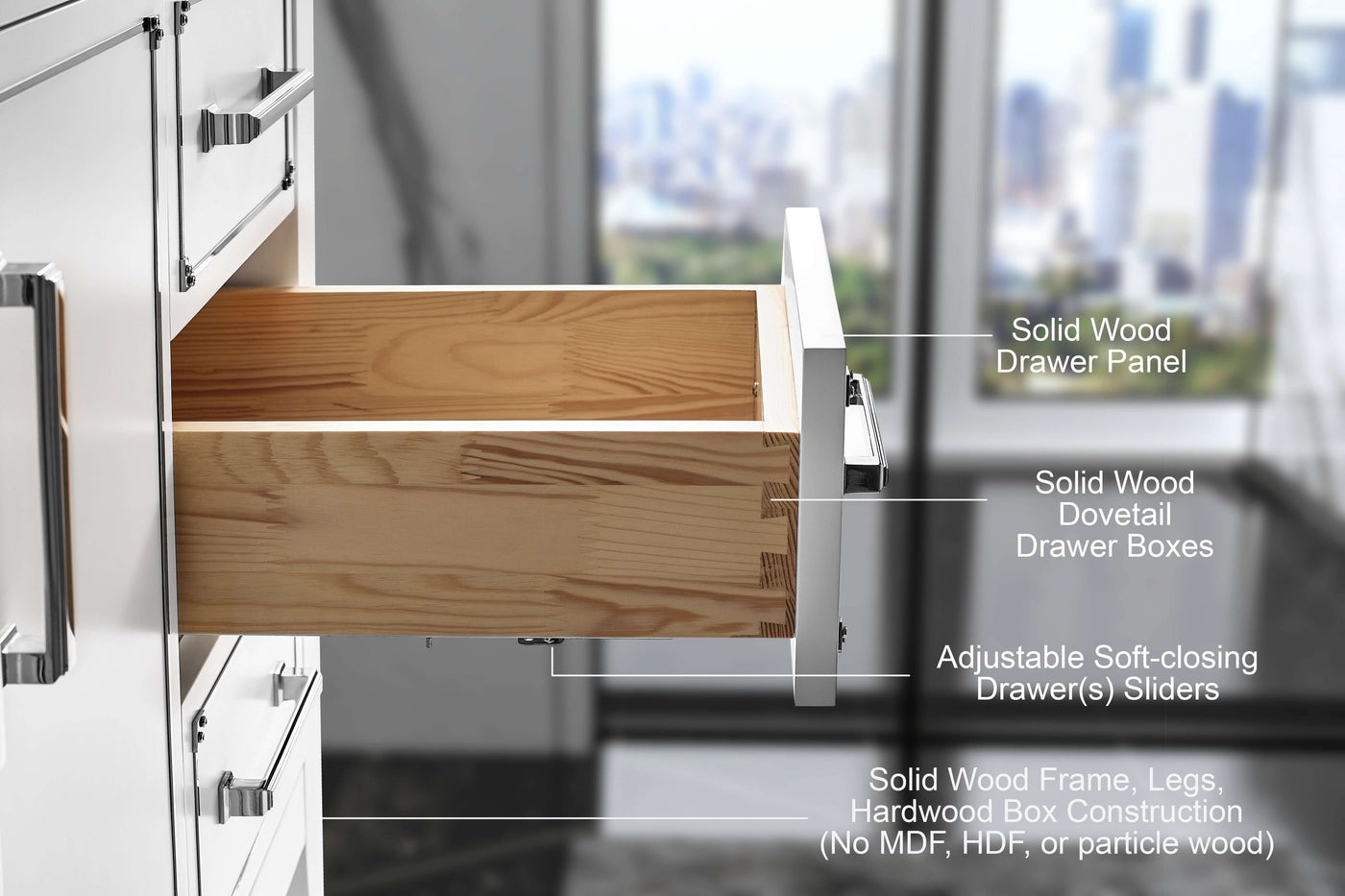 Aspen 48" Bath Vanity Set by Ancerre Designs