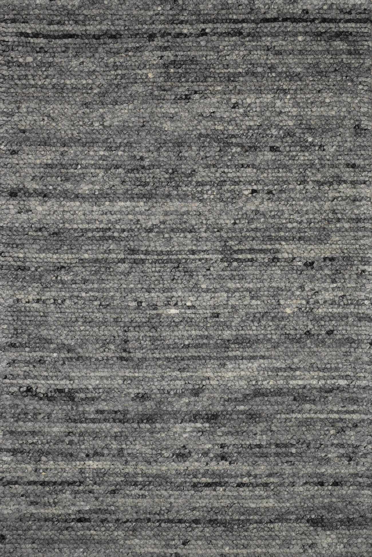 Olisa Charcoal Wool Area Rug by Boutique Rugs