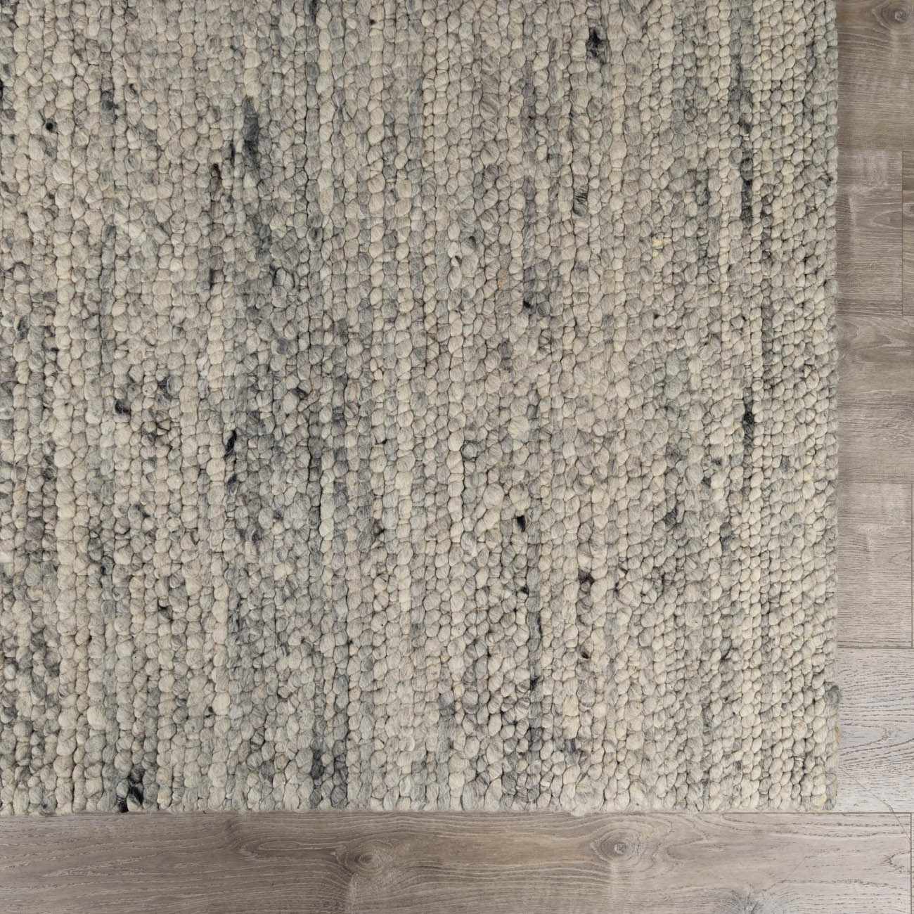Olisa Gray Wool Area Rug by Boutique Rugs