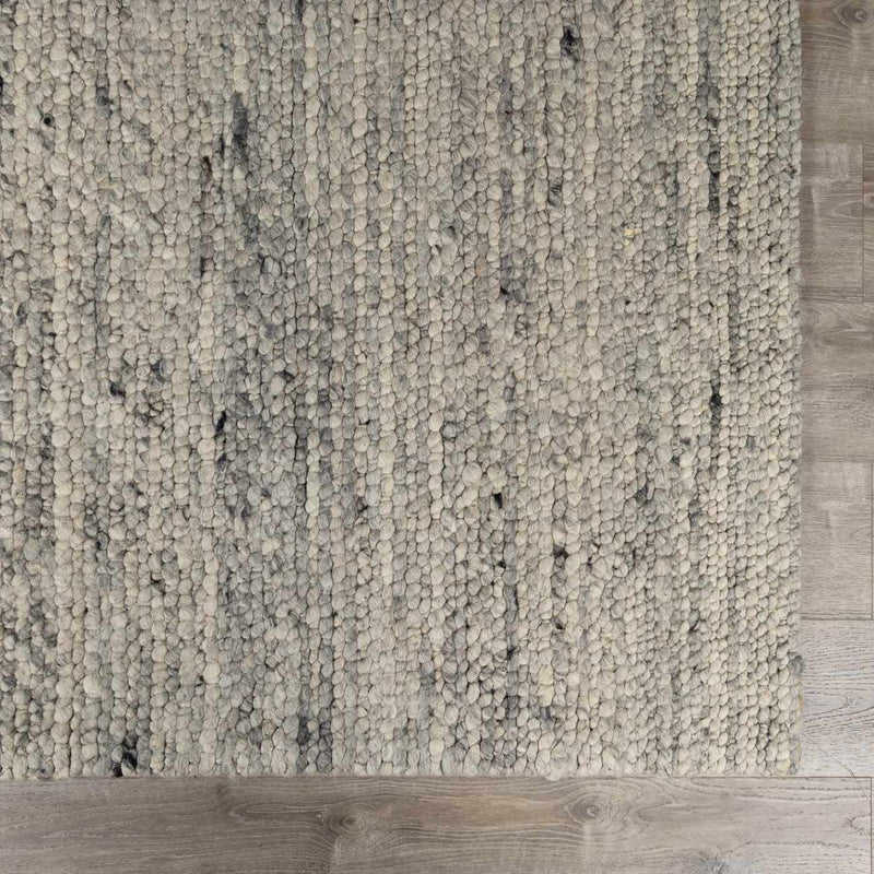 Olisa Gray Wool Area Rug by Boutique Rugs