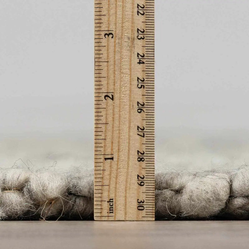 Olisa Gray Wool Area Rug by Boutique Rugs