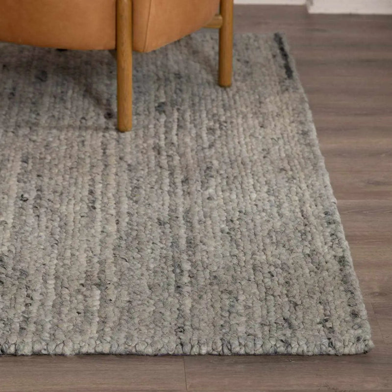 Olisa Gray Wool Area Rug by Boutique Rugs