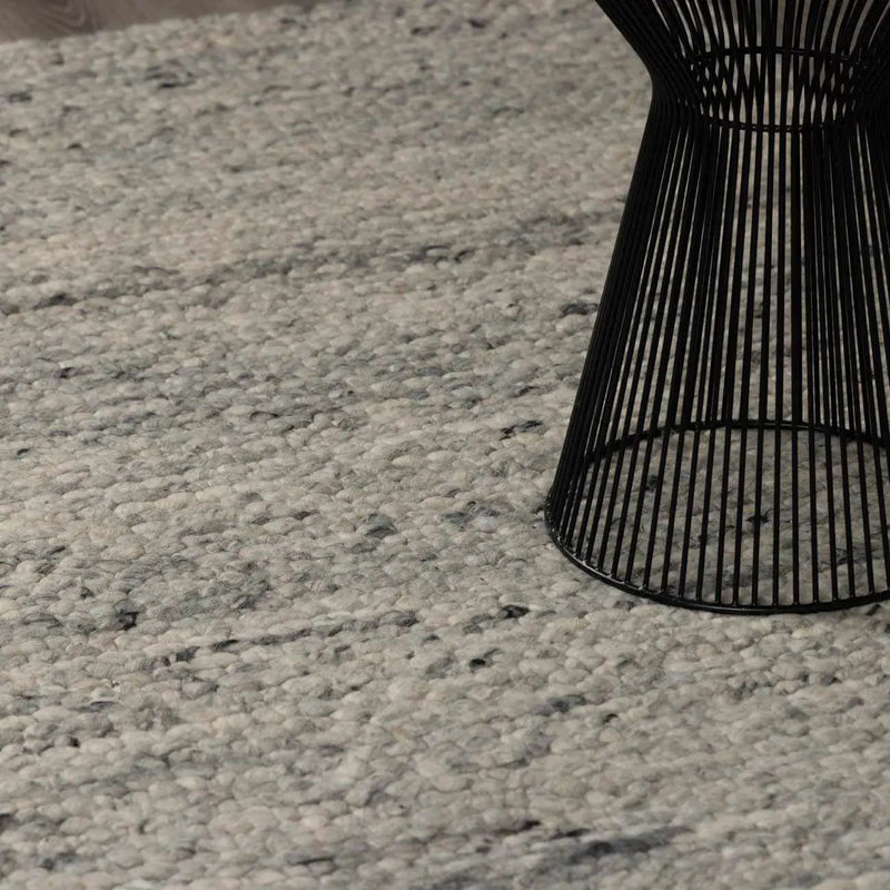 Olisa Gray Wool Area Rug by Boutique Rugs