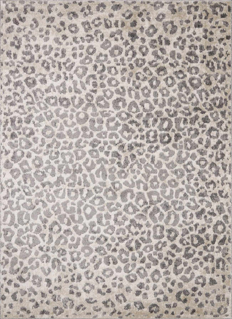 Beige Liversedge Leopard Print Area Rug by Boutique Rugs