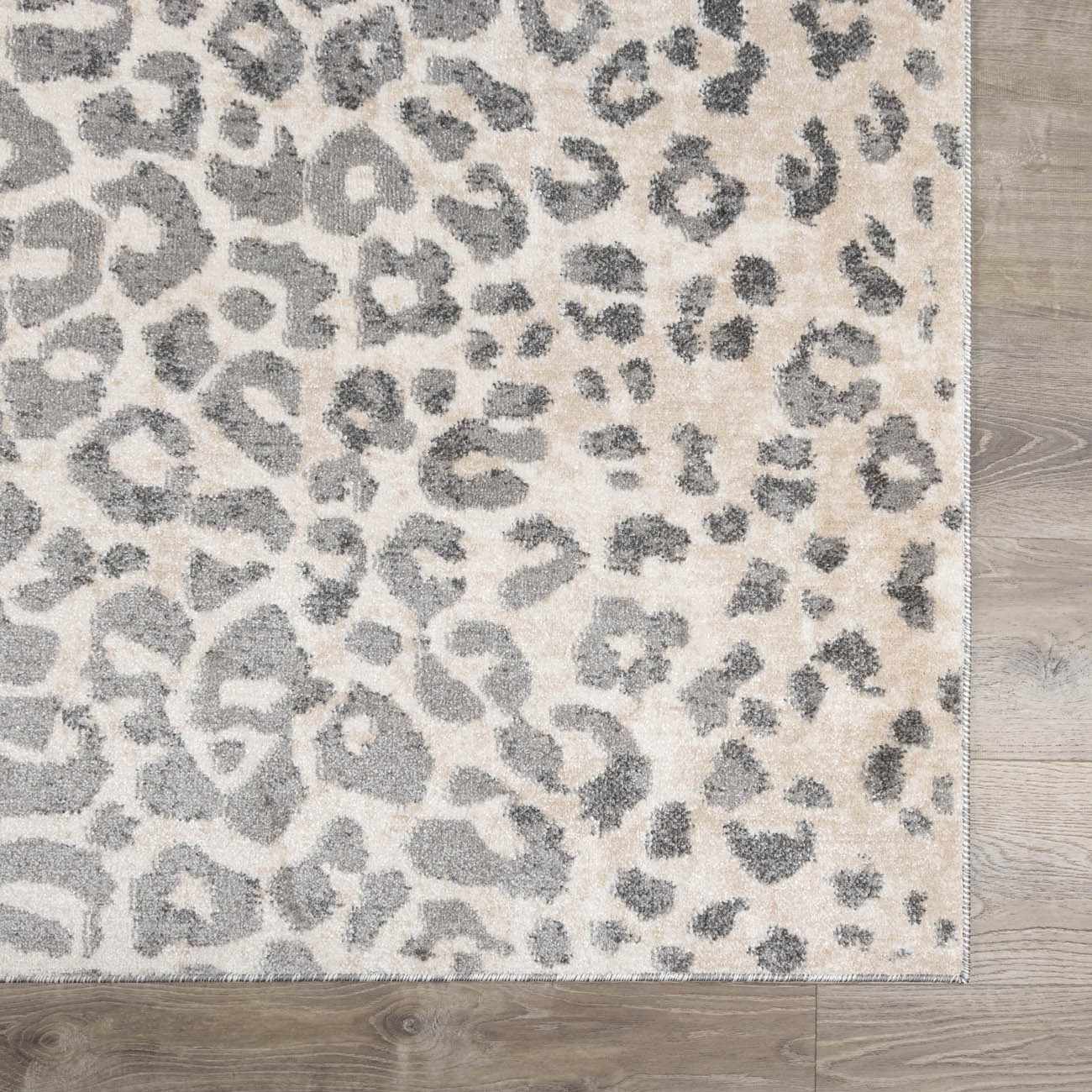 Beige Liversedge Leopard Print Area Rug by Boutique Rugs
