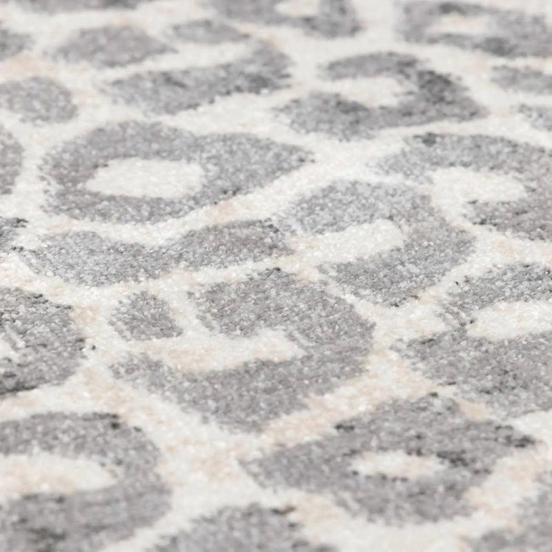 Beige Liversedge Leopard Print Area Rug by Boutique Rugs