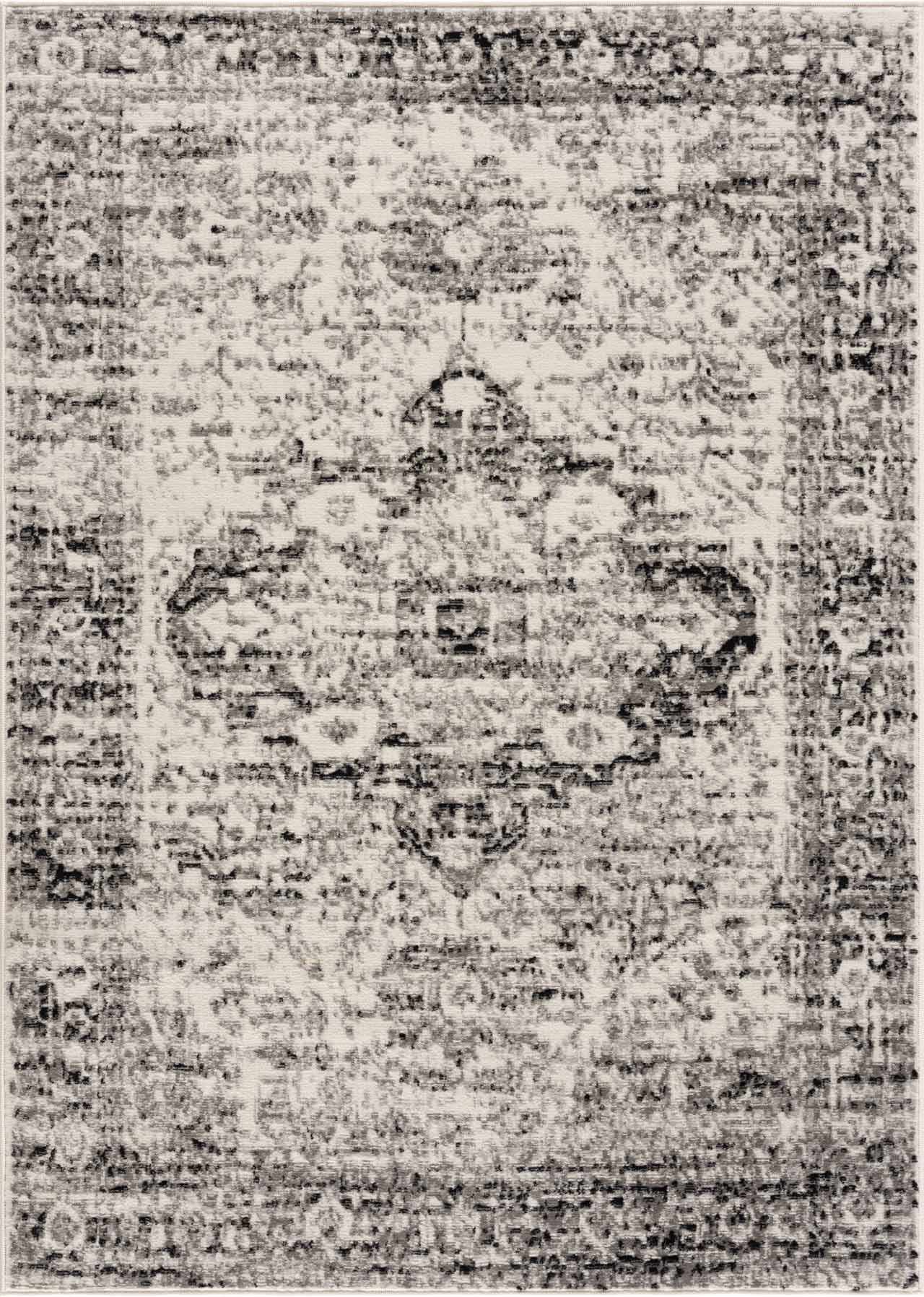 Park Black&Gray Area Rug - Clearance by Boutique Rugs