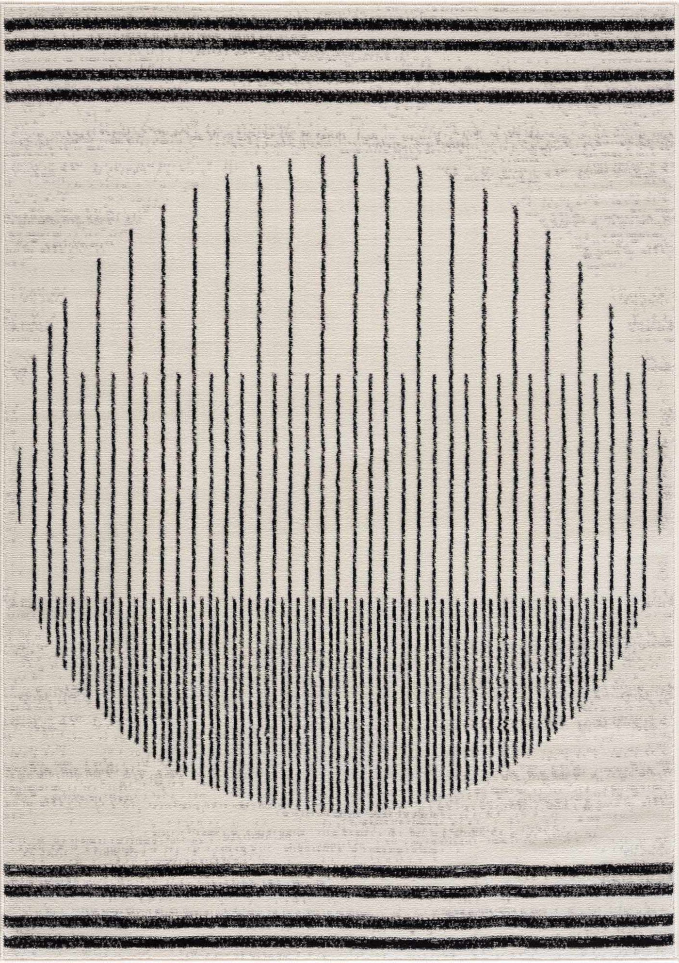 Angus Black&White Geometric Area Rug by Boutique Rugs