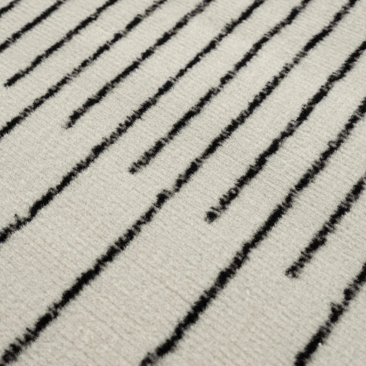Angus Black&White Geometric Area Rug by Boutique Rugs