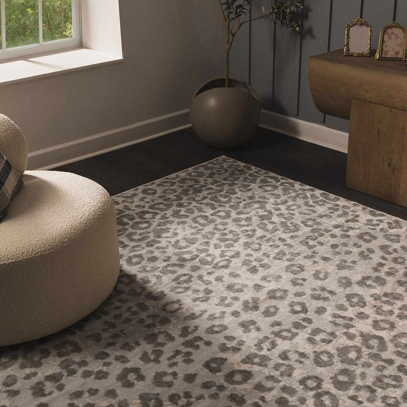 Nagambie Leopard Print Area Rug by Boutique Rugs