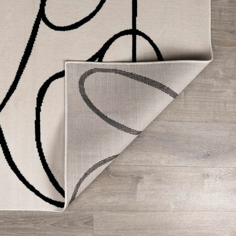Eilir Modern Low Profile Boho Rug by Boutique Rugs