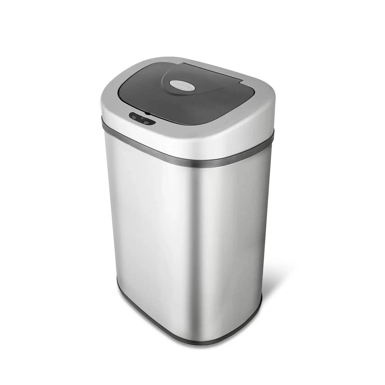 Stainless Steel 21-Gallon Kitchen Trash Can with Motion Sensor Lid by HomePacific