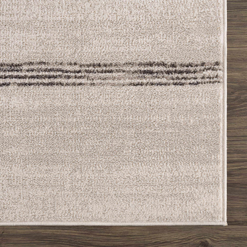 Deja Cream & Charcoal Area Rug - Clearance by Boutique Rugs