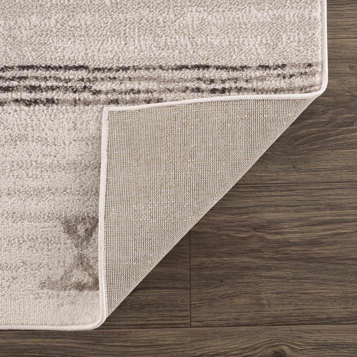 Deja Cream & Charcoal Area Rug - Clearance by Boutique Rugs
