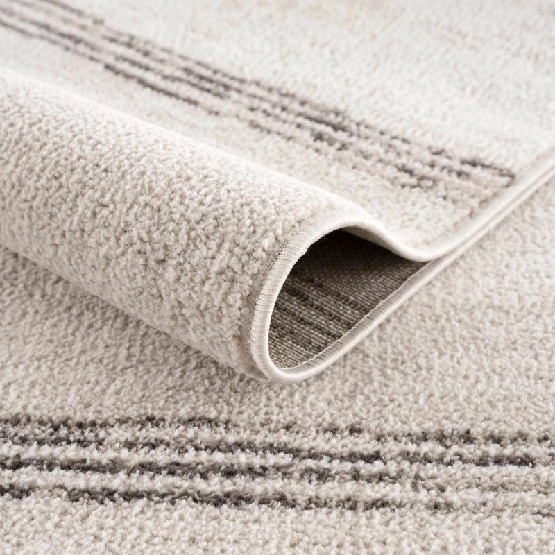 Deja Cream & Charcoal Area Rug - Clearance by Boutique Rugs