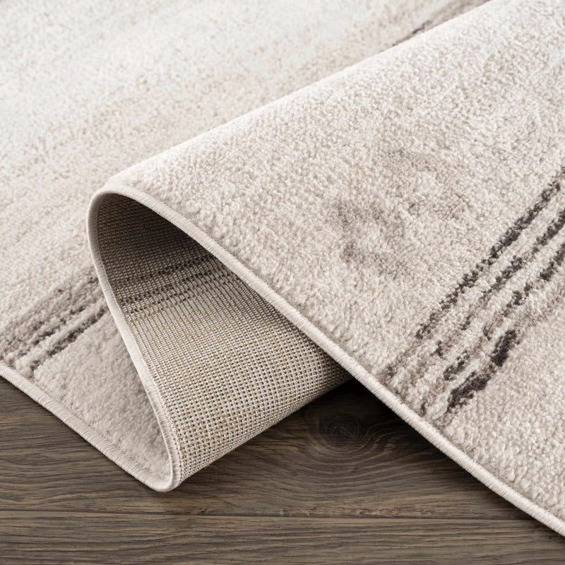 Deja Cream & Charcoal Area Rug - Clearance by Boutique Rugs