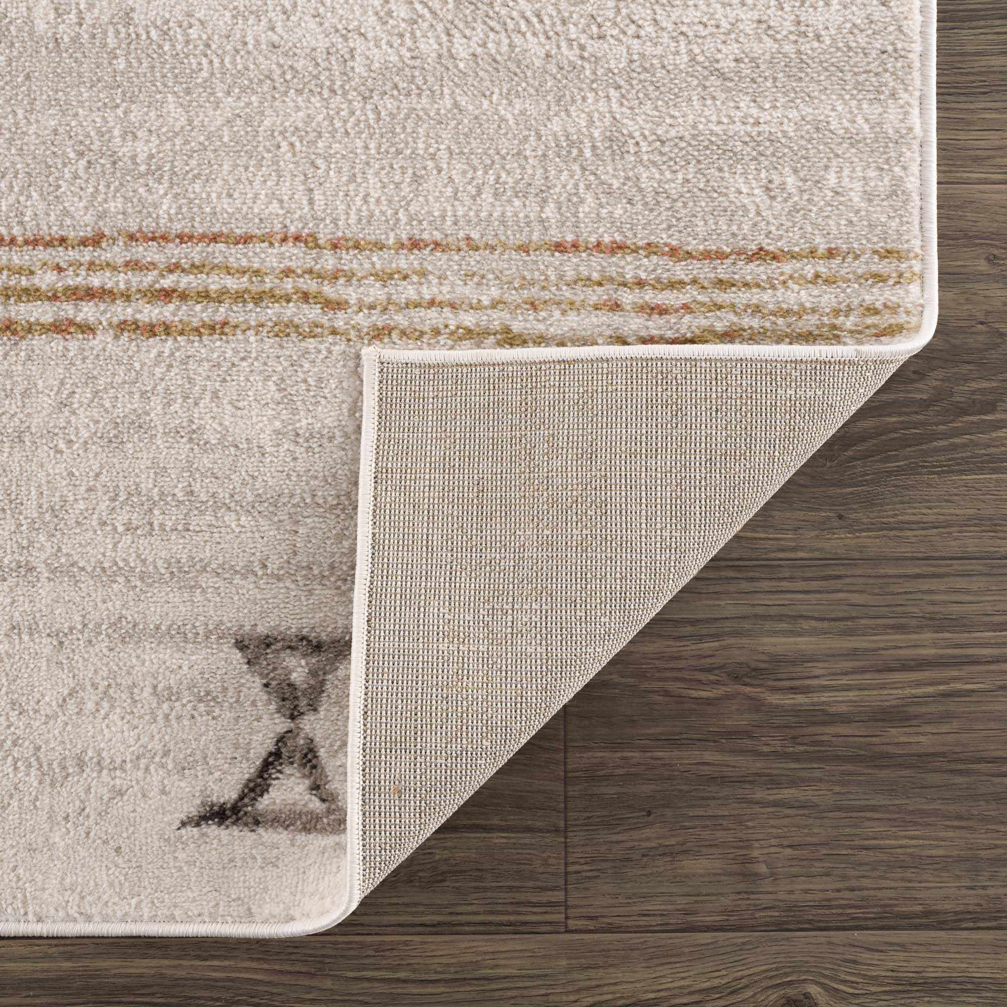 Deja Cream & Gold Area Rug - Clearance by Boutique Rugs