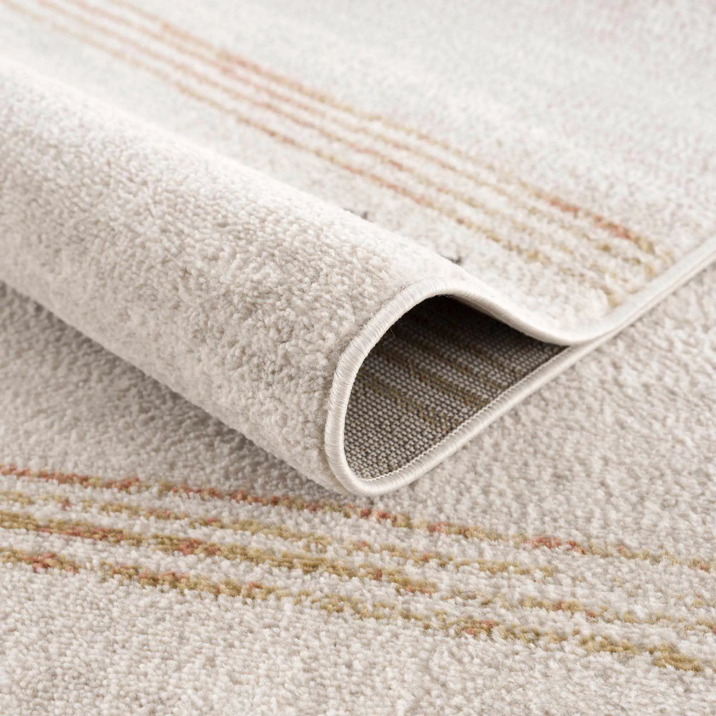 Deja Cream & Gold Area Rug - Clearance by Boutique Rugs