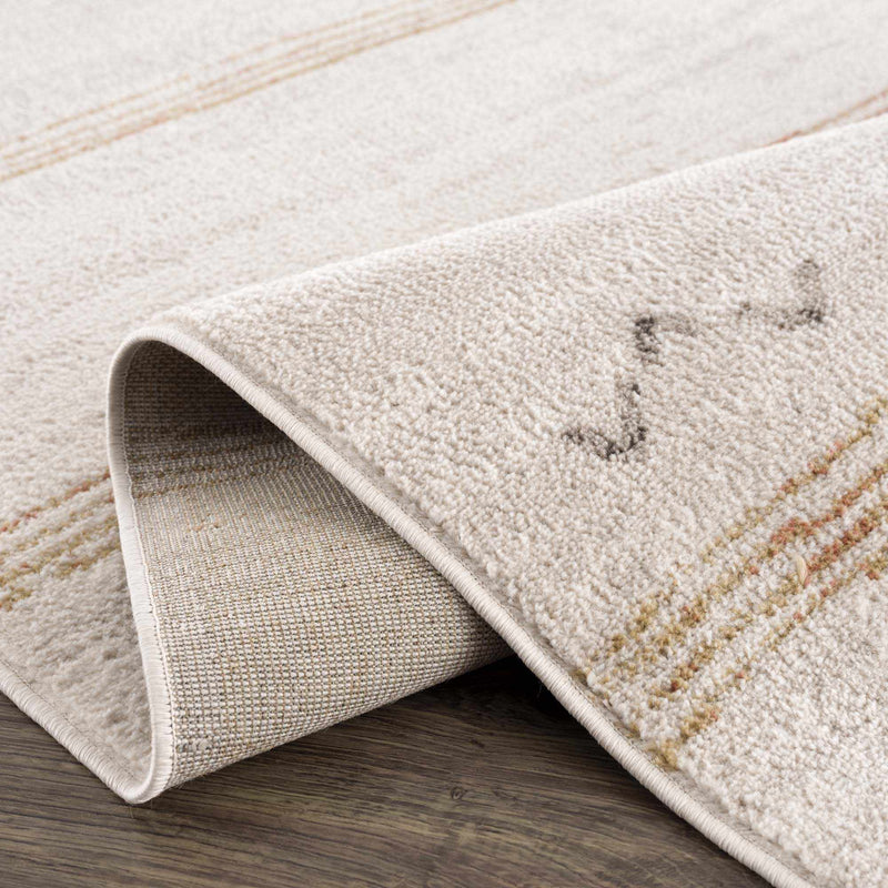 Deja Cream & Gold Area Rug - Clearance by Boutique Rugs