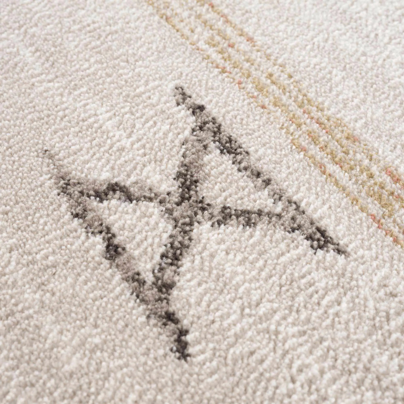 Deja Cream & Gold Area Rug - Clearance by Boutique Rugs