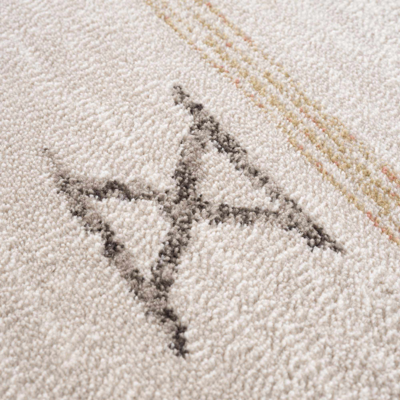 Deja Cream & Gold Area Rug - Clearance by Boutique Rugs