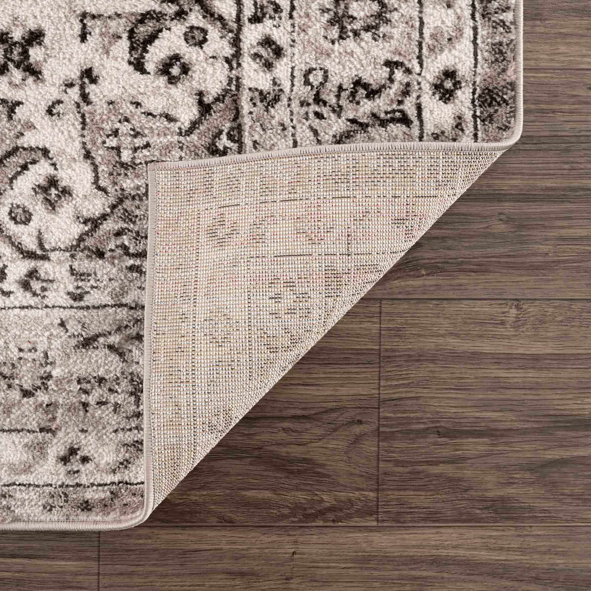 Albie Beige Area Rug by Hauteloom
