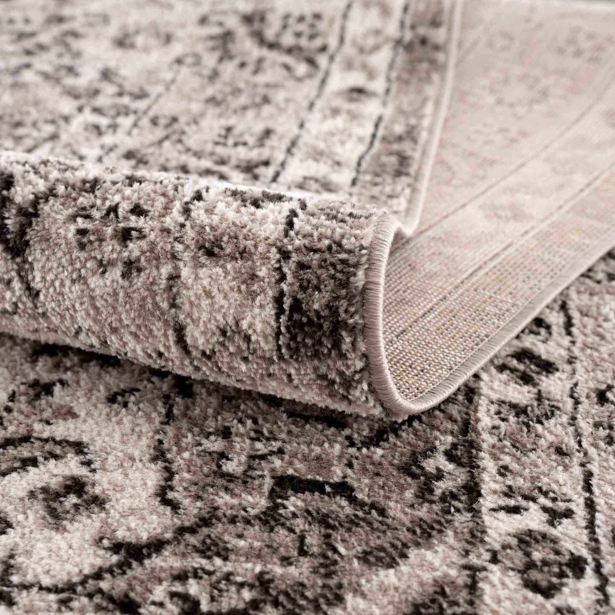 Albie Beige Area Rug by Hauteloom