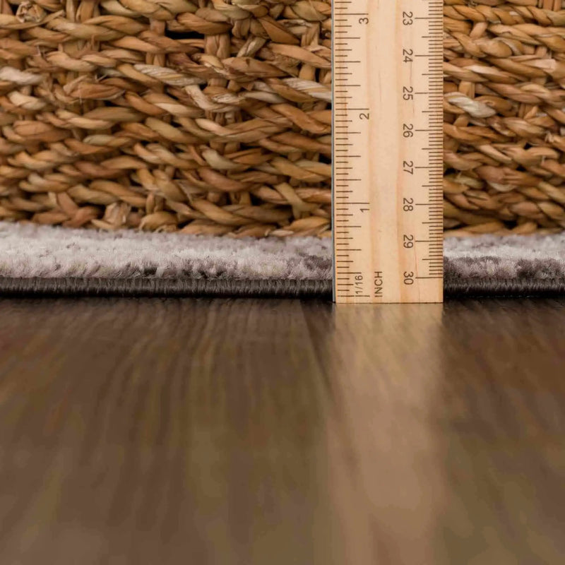 Albie Charcoal & Beige Area Rug - Clearance by Boutique Rugs