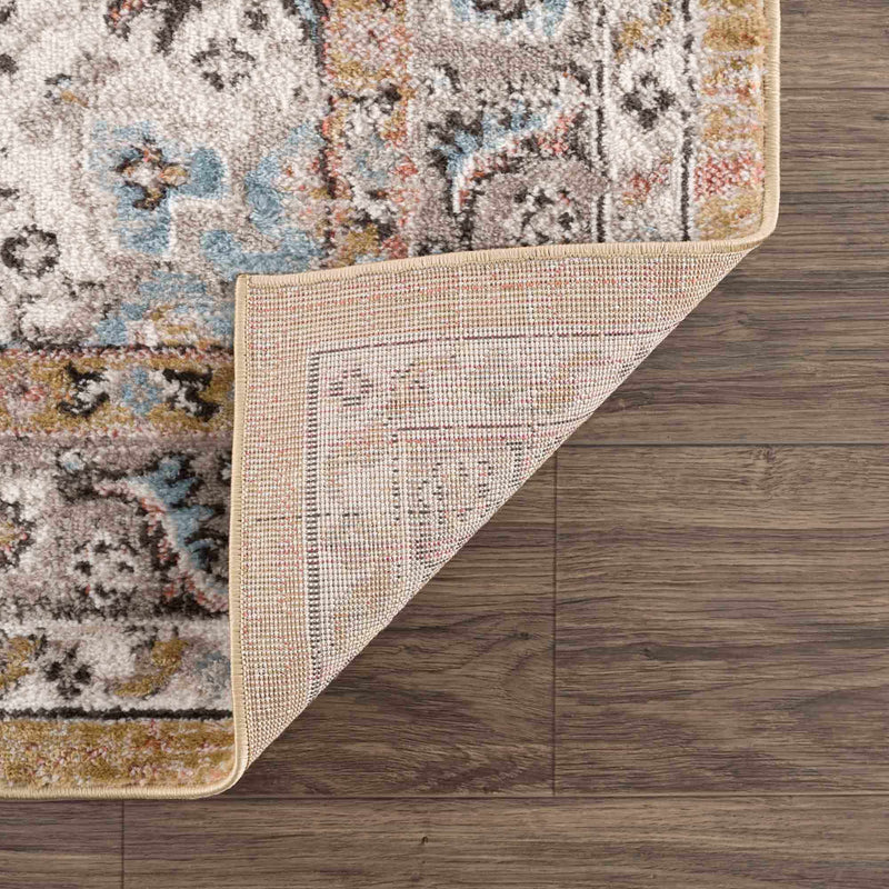Albie Gold & Beige Area Rug - Clearance by Boutique Rugs