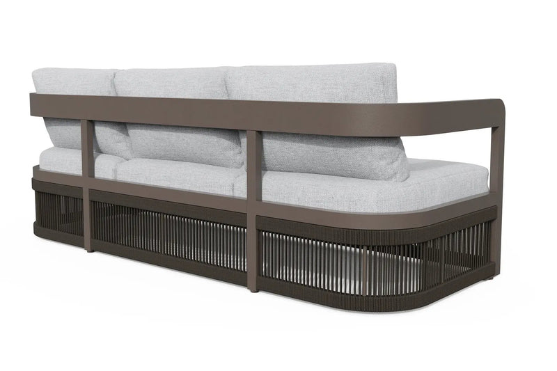 Acadia 4-Piece Aluminum Living Room Set With Swivel Chairs by Outdoor-USA®