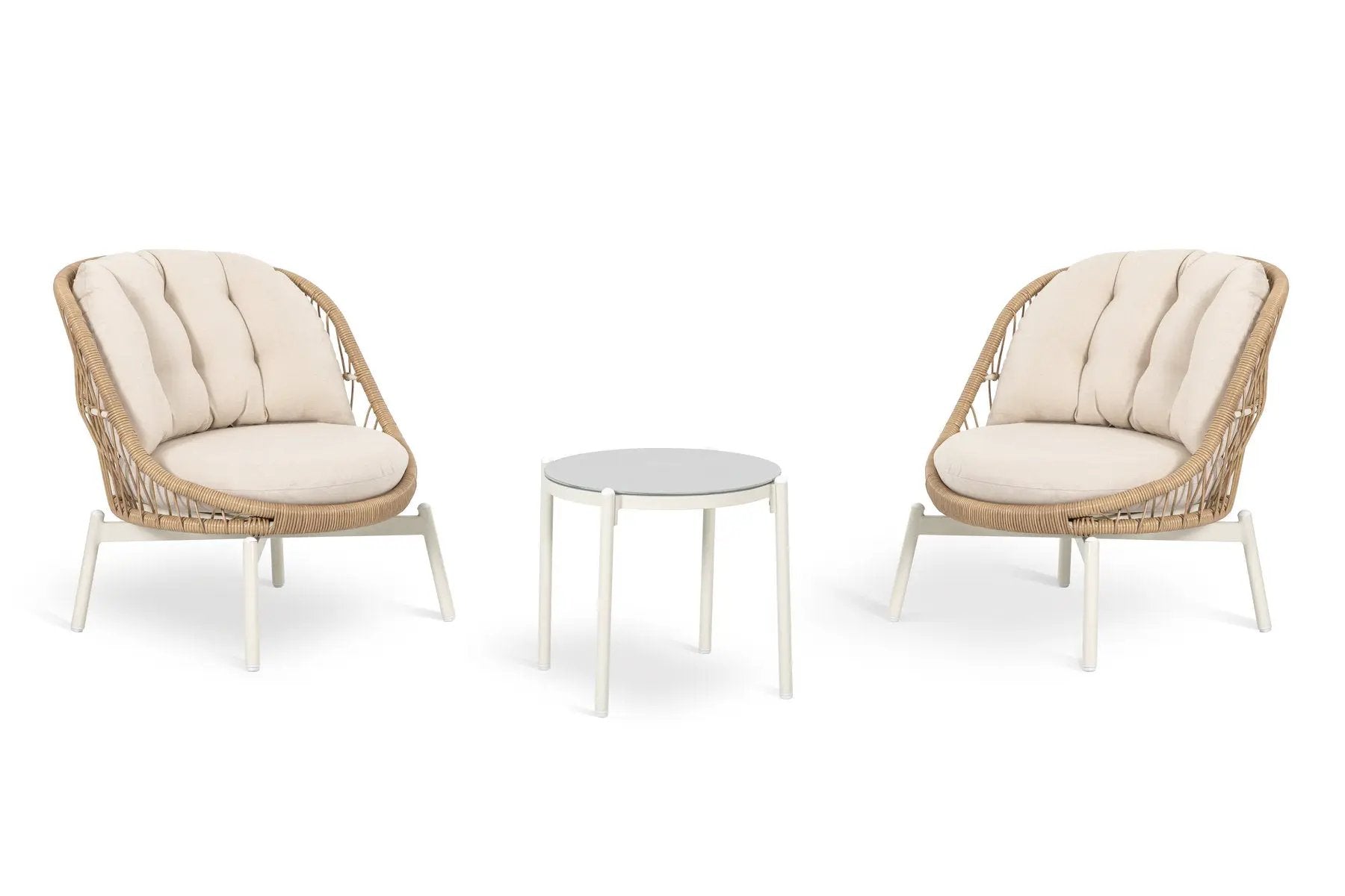 Nectar 2-Swivel Chair Living Room Set by Outdoor-USA®