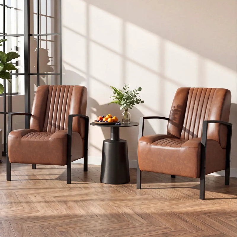 Upholstered Accent Chair with Padded Seat and Armrests by DirectDeals