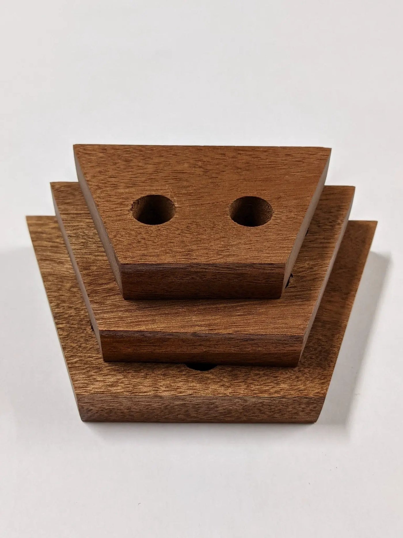 Trapezoid Propagation Station Shelf for Plant Cuttings by NookWoodworking