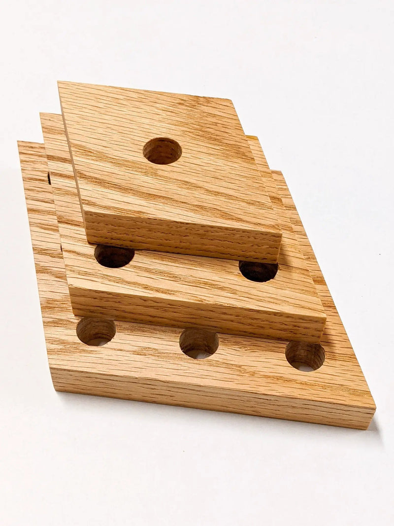Rhombus Propagation Station Shelf for Plant Cuttings by NookWoodworking