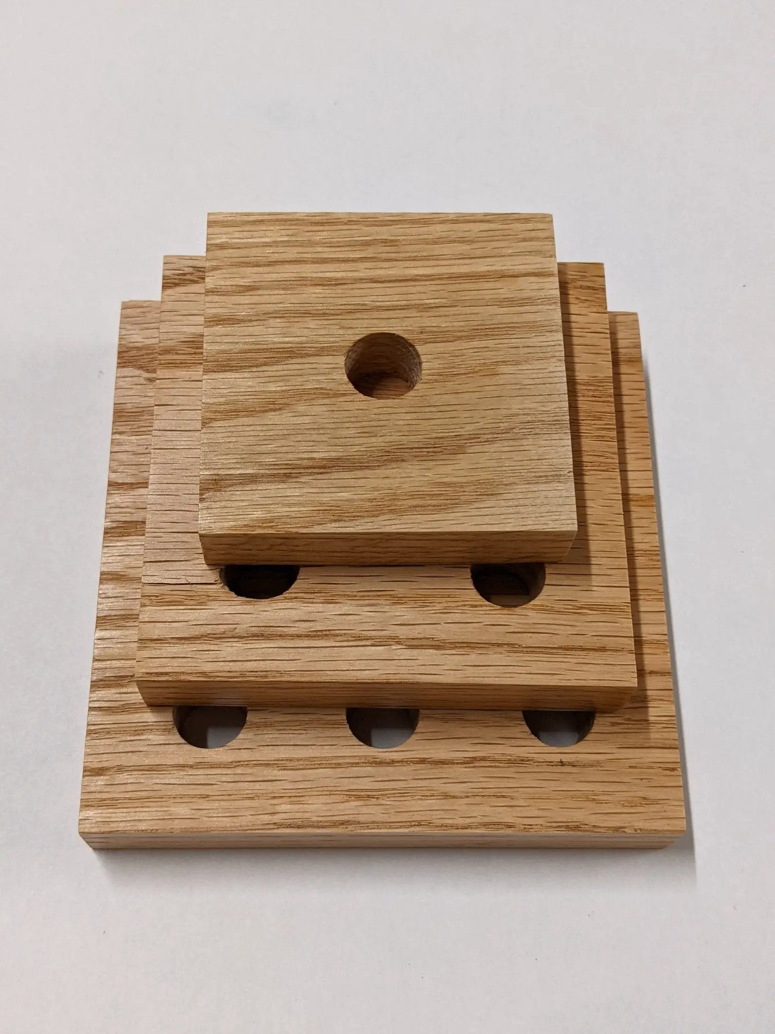 Square Propagation Station Shelf for Plant Cuttings by NookWoodworking