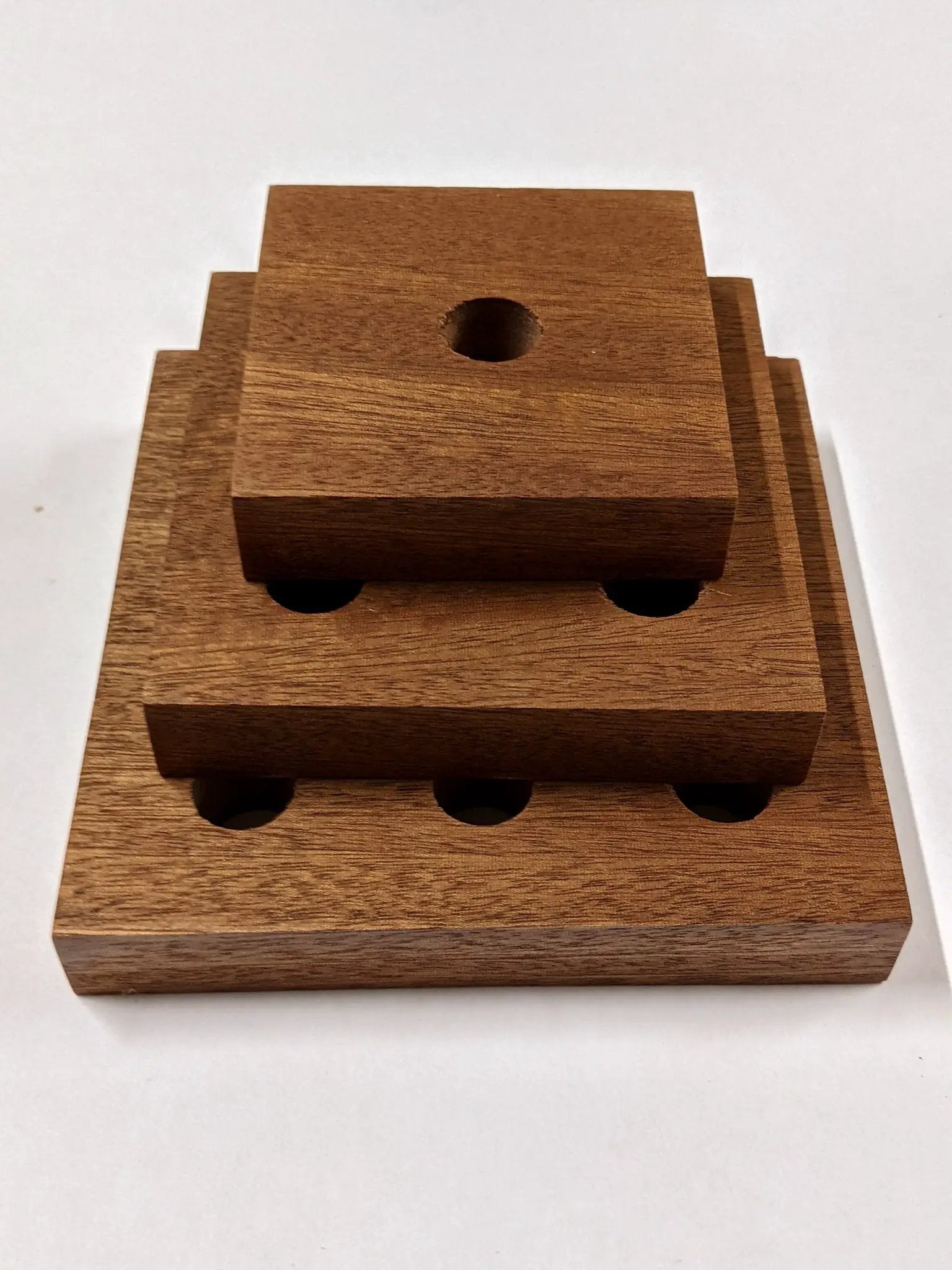 Square Propagation Station Shelf for Plant Cuttings by NookWoodworking