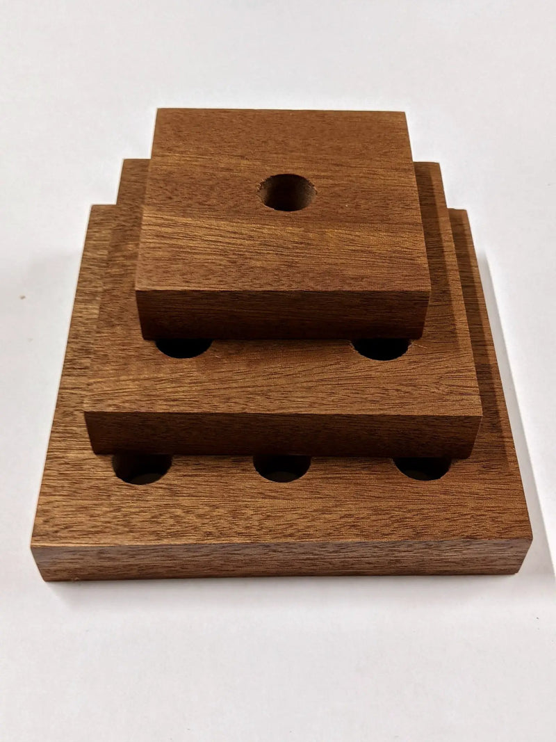 Square Propagation Station Shelf for Plant Cuttings by NookWoodworking