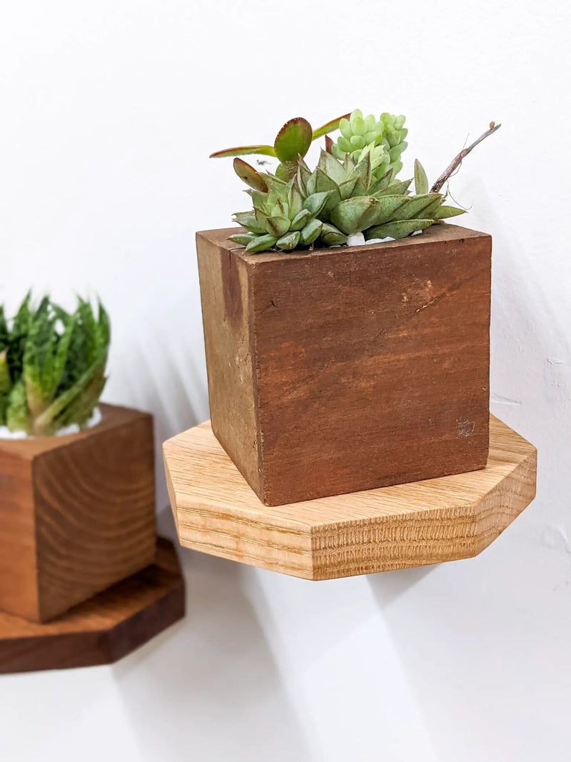 Small Floating Shelf Set by NookWoodworking