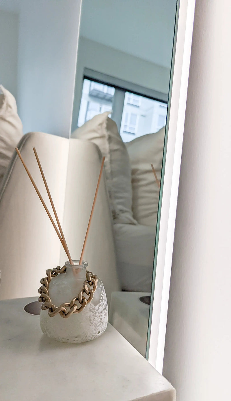 Zeek 65x22 LED Lighted Full Length Wall Mirror For Bedroom MA2265 by ZEEK