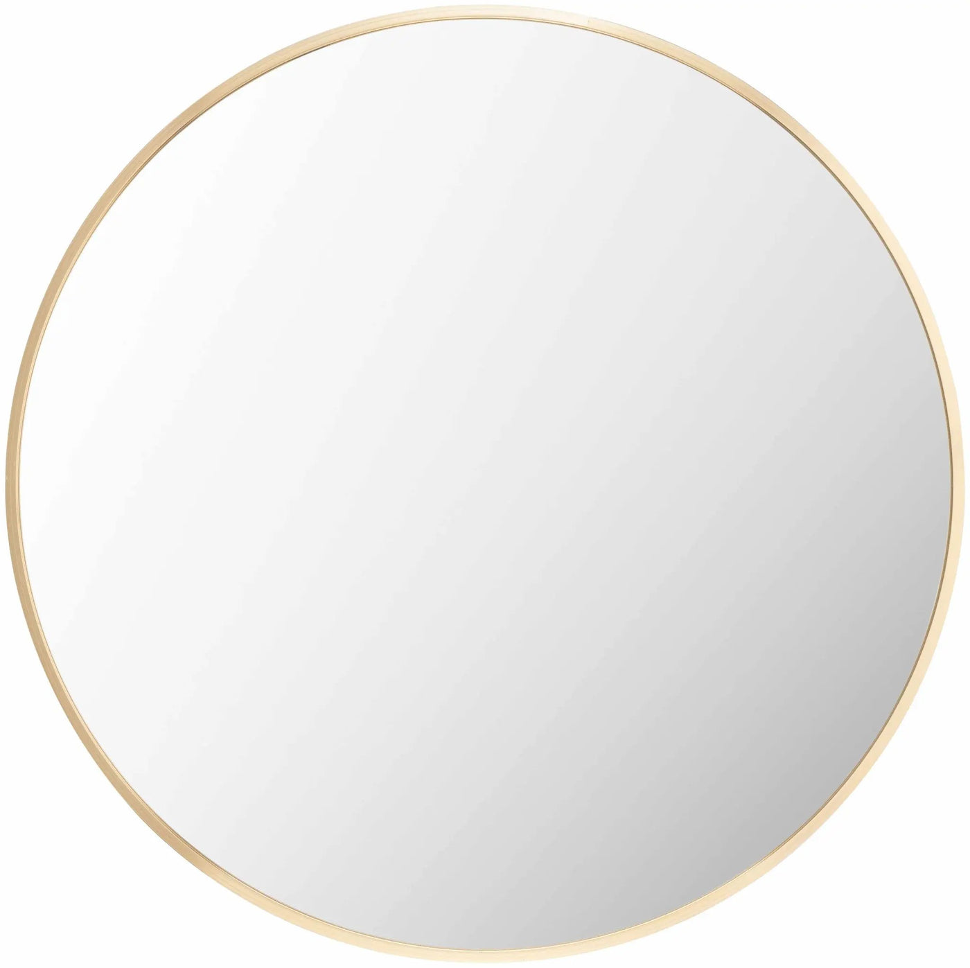 Pontalina Round Gold Mirror by Boutique Rugs