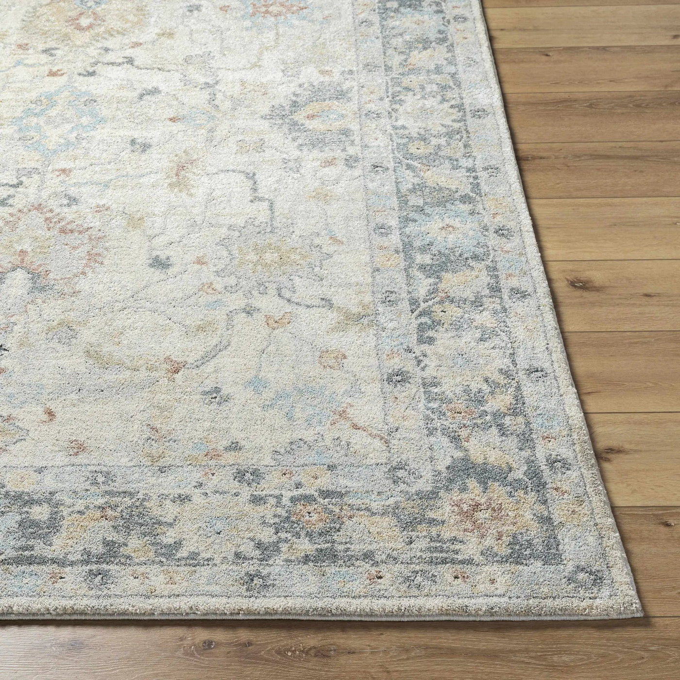 Ahmaud Beige & Light Gray Thick Luxe Area Rug by Boutique Rugs
