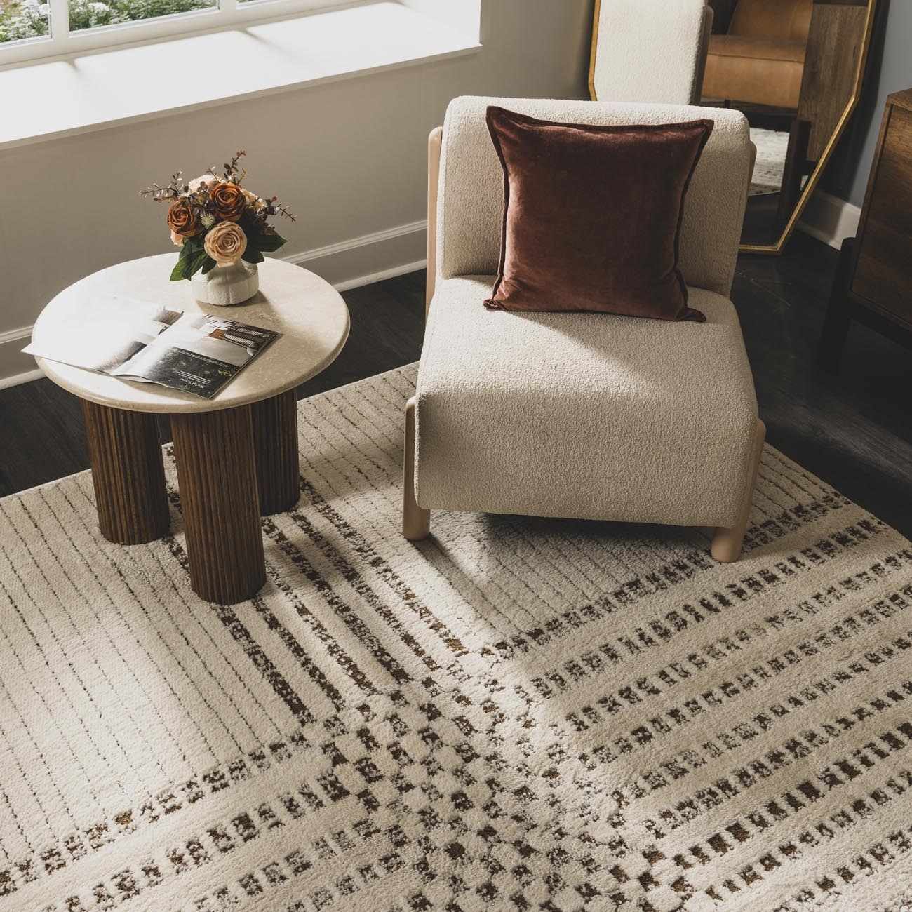 Architect Machine Woven Galey Alix x LIVABLISS GAAR-2303 Area Rug by Boutique Rugs