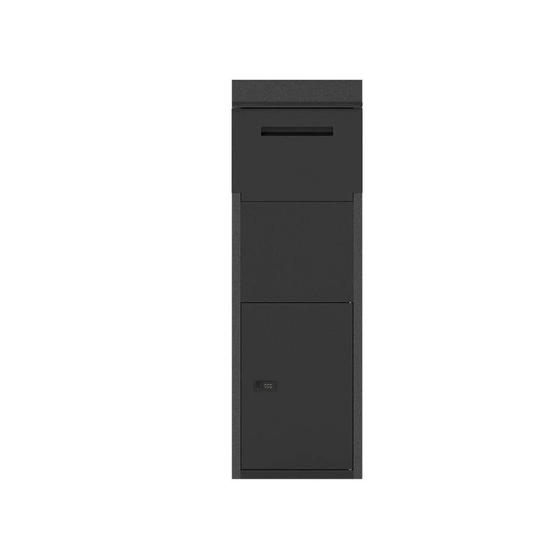 Package Delivery Box for Outside with Anti-Theft Baffle Sloped Roof by DirectDeals