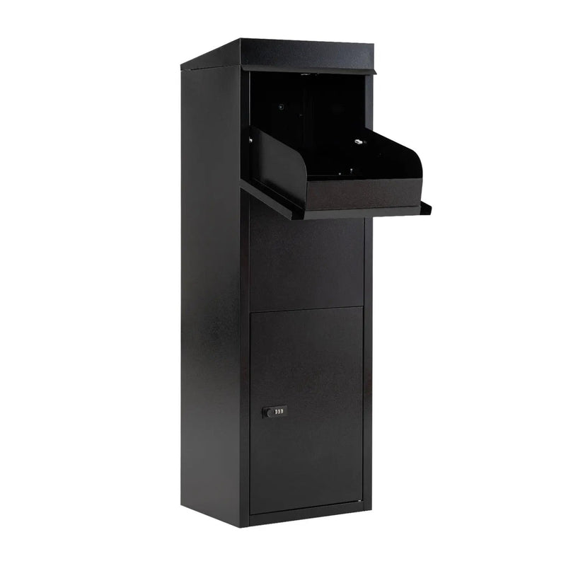 Package Delivery Box for Outside with Anti-Theft Baffle Sloped Roof by DirectDeals